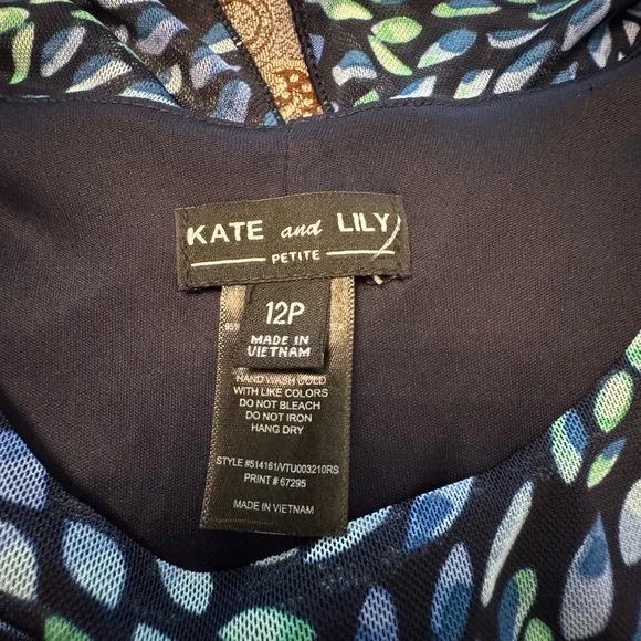 Kate and Lily Petite Dress - Picture 3 of 3